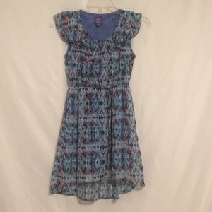BeBop Blue Print Dress